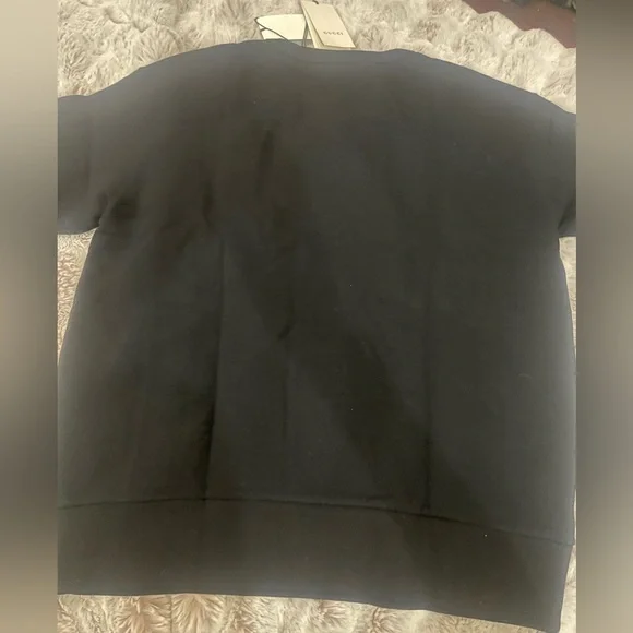 Gucci Lip and Logo Print Cotton Jersey Sweatshirt Sz S - Picture 8 of 10